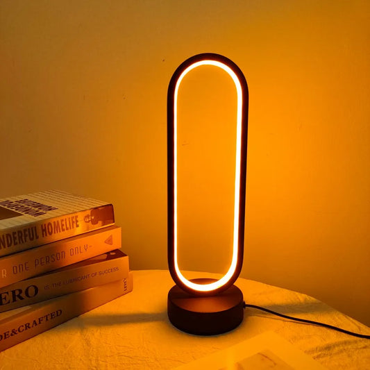 Lampe de Chevet Annulaire Design – Modèle Lettre G | Minseh
