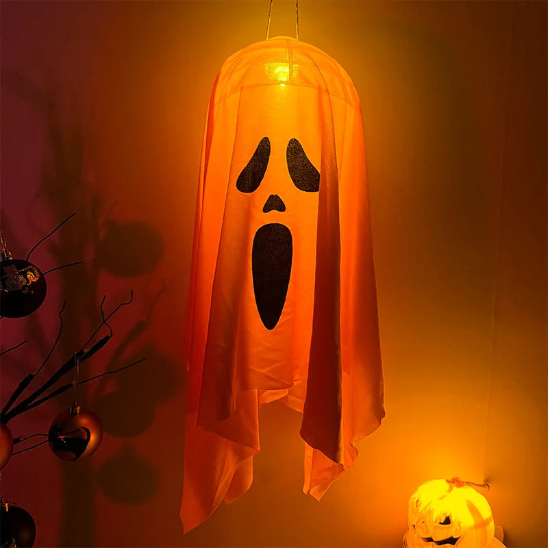 Fantôme lumineux à LED - Décoration d'Halloween à petit prix - Minseh