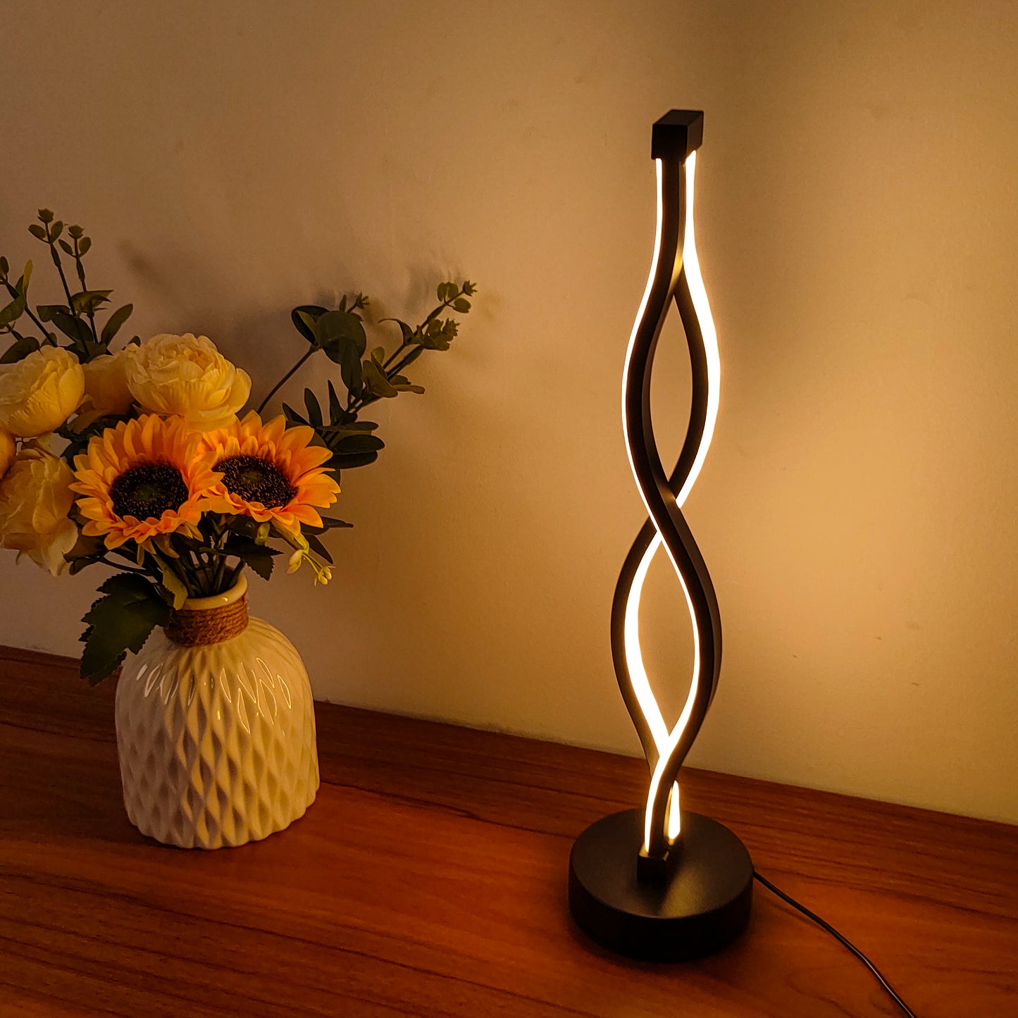 Lampe de Chevet LED – Élégance Moderne & Lumière Tactile | Minseh