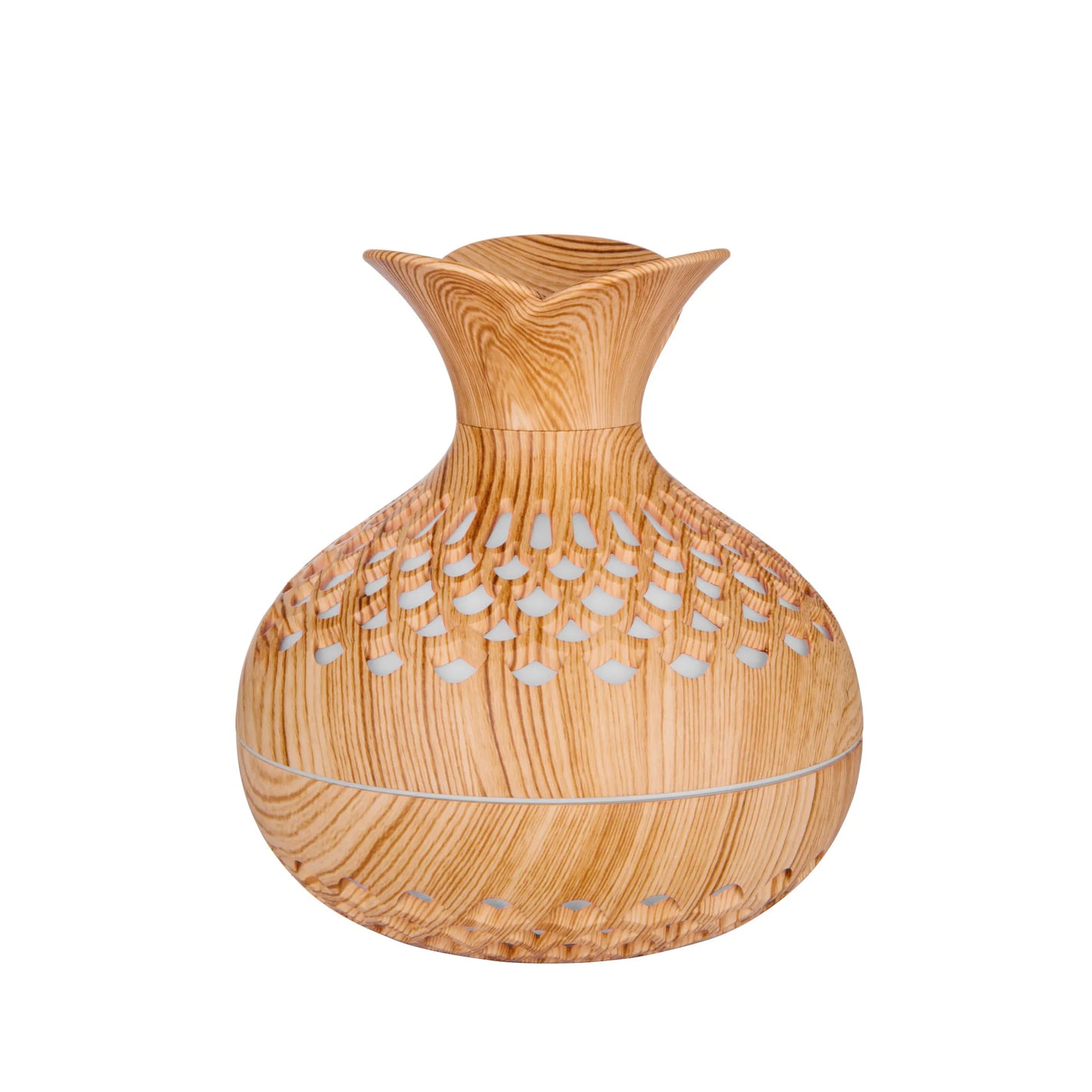 Mini Humidificateur USB 300ML – Design Vase & Lumière LED Colorée | Minseh
