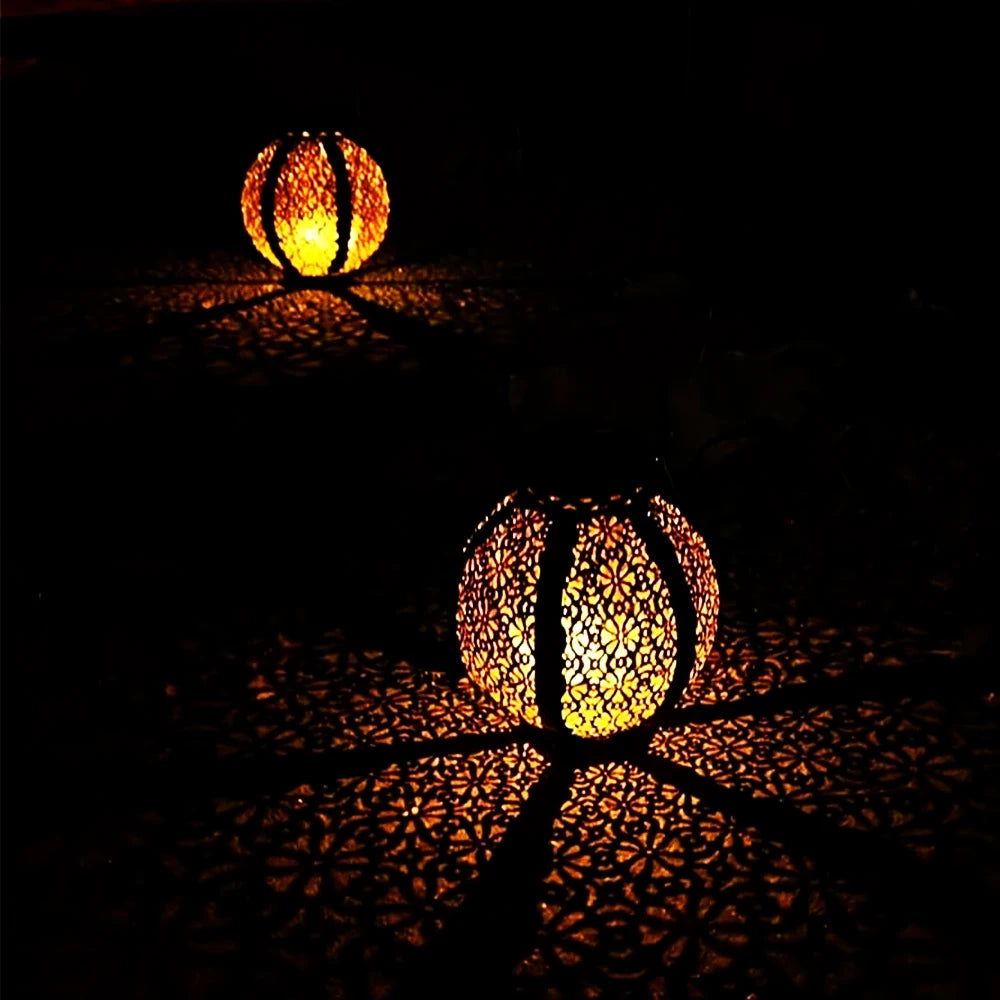 Lanterne Solaire Extérieure à LED – Décoration & Éclairage Automatique | Minseh