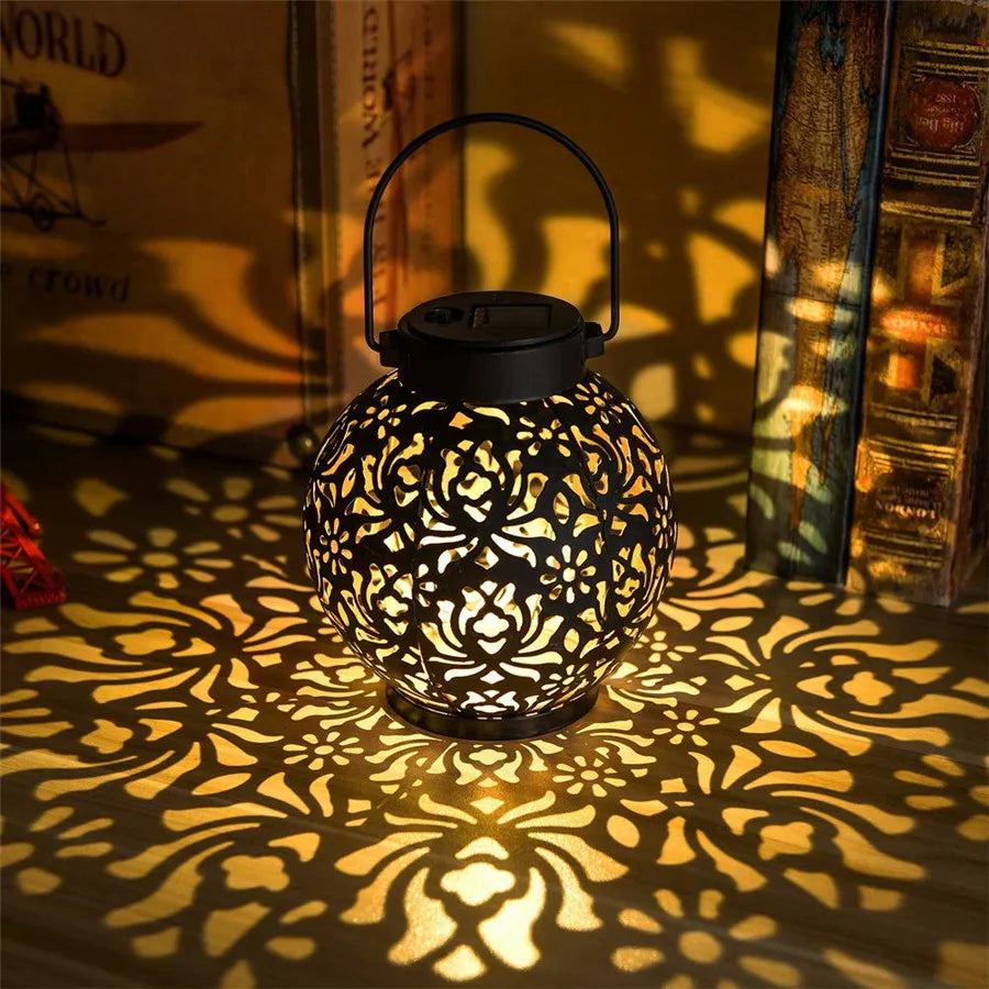 Lanterne Solaire Extérieure à LED – Décoration & Éclairage Automatique | Minseh