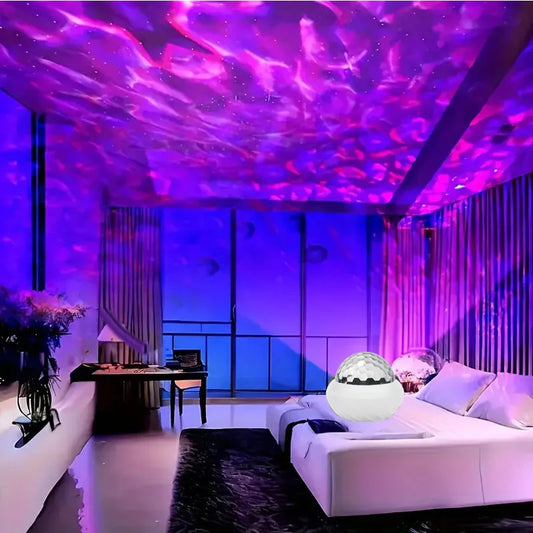 Projecteur Aurora™ – Aurore Boréale RGB 360° | Minseh