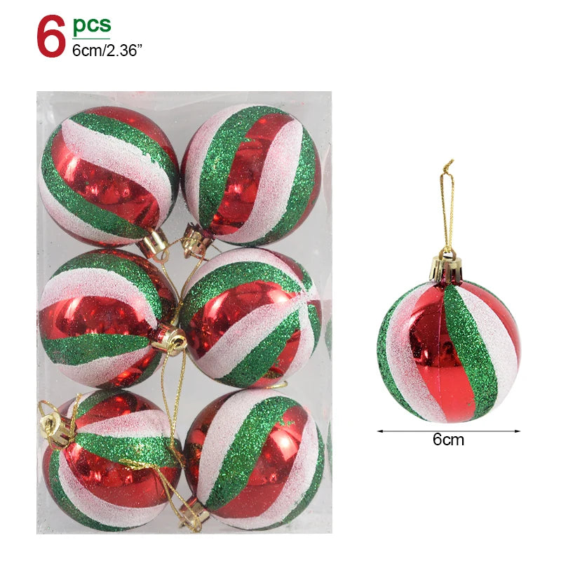 Boîte de Boules de Noël Minseh™ – Ornements Suspendus pour Sapin