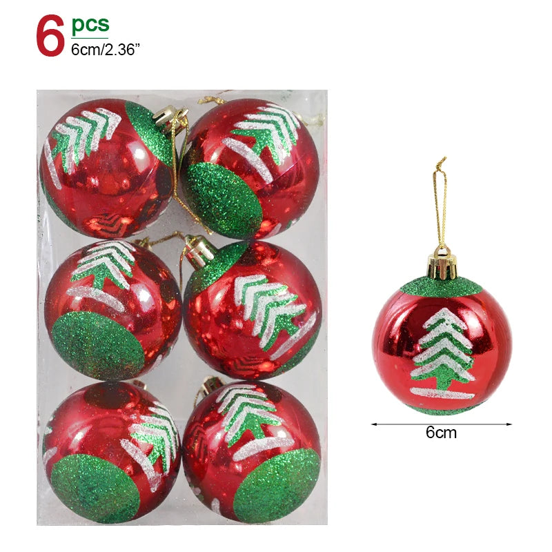 Boîte de Boules de Noël Minseh™ – Ornements Suspendus pour Sapin