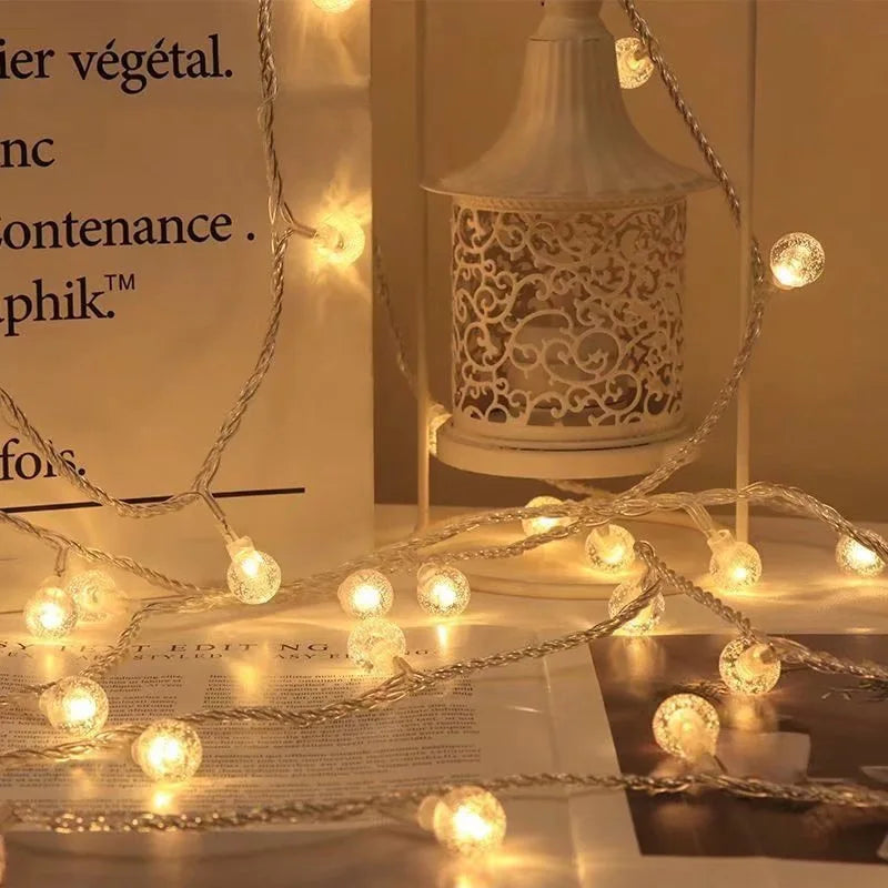 Guirlande Lumineuse de Noël Minseh™ – 1,5/3M LED Flocon de Neige, Étanche, Fée & Étoiles pour Maison, Arbre de Noël et Jardin