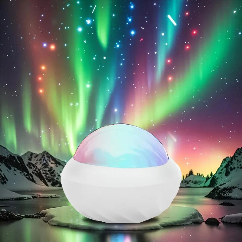 Projecteur Aurora™ – Aurore Boréale RGB 360° | Minseh