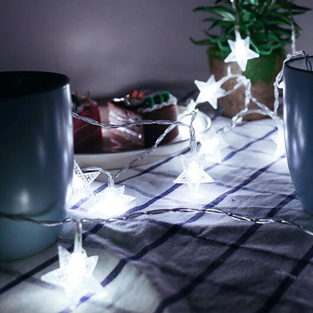 Guirlande Étoilée LED – Décoration Féerique | Minseh