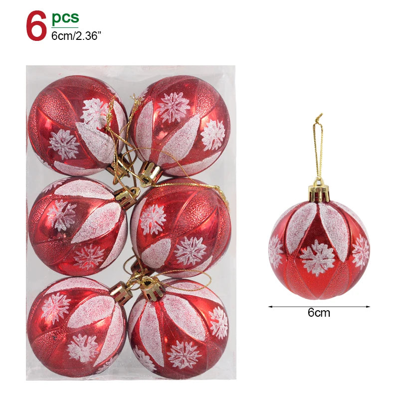 Boîte de Boules de Noël Minseh™ – Ornements Suspendus pour Sapin