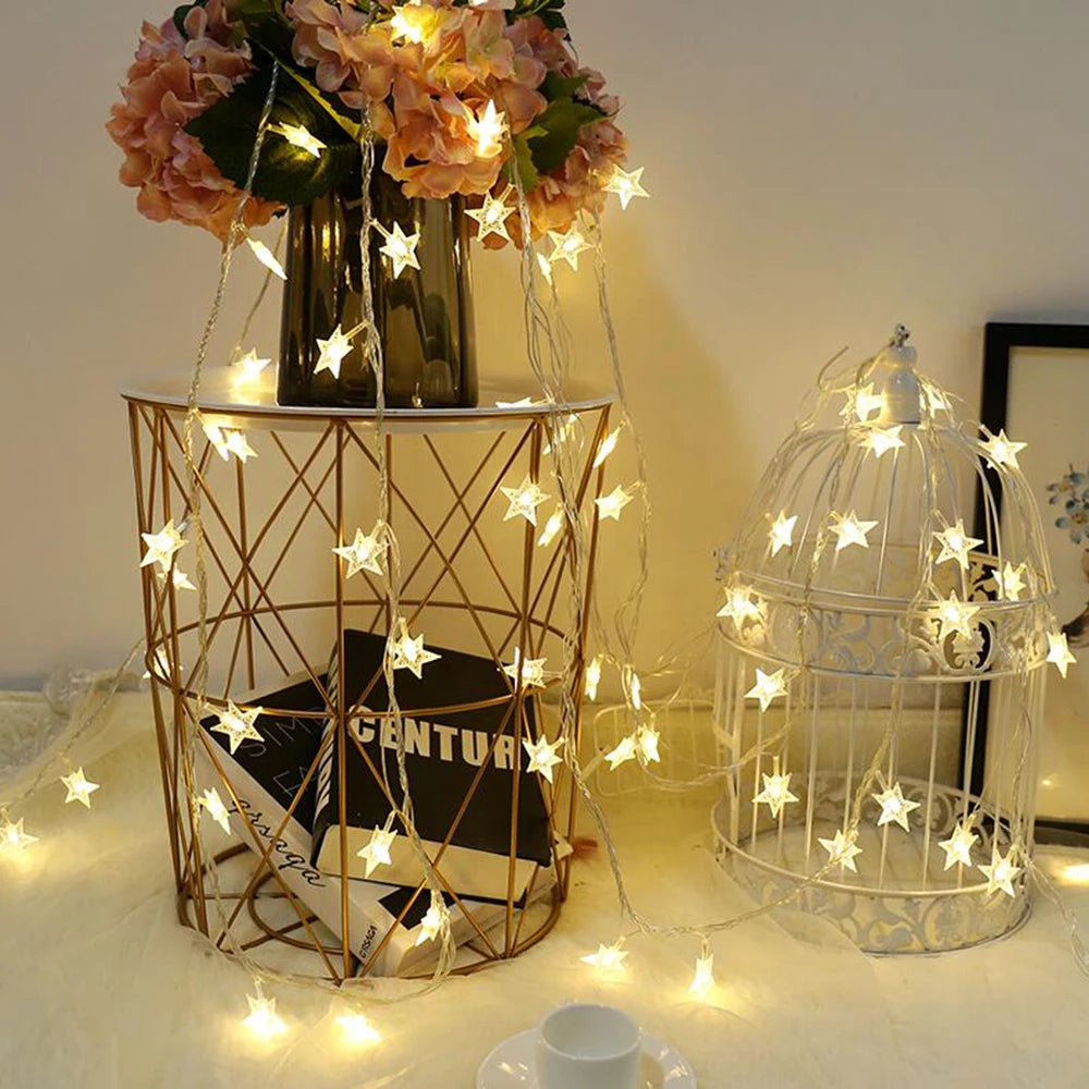 Guirlande Étoilée LED – Décoration Féerique | Minseh
