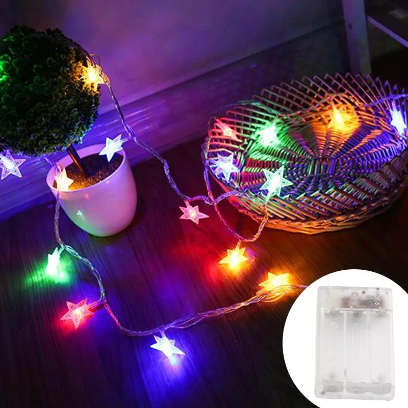 Guirlande Étoilée LED – Décoration Féerique | Minseh