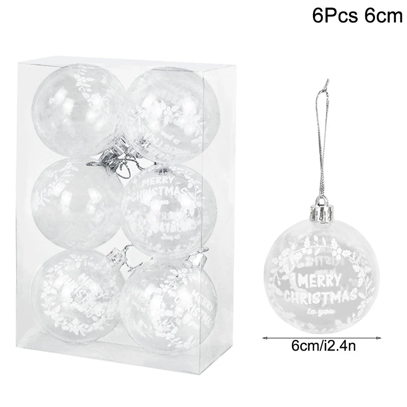 Boîte de Boules de Noël Minseh™ – Ornements Suspendus pour Sapin