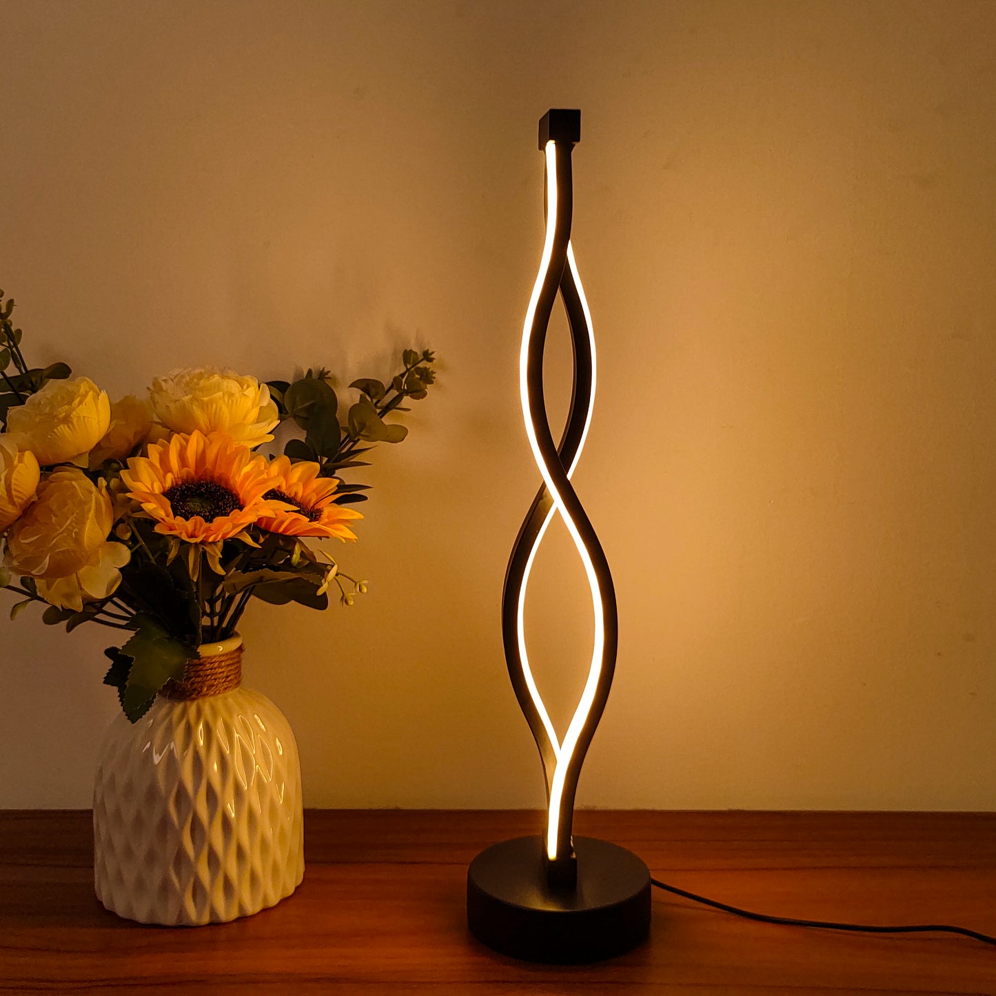 Lampe de Chevet LED – Élégance Moderne & Lumière Tactile | Minseh