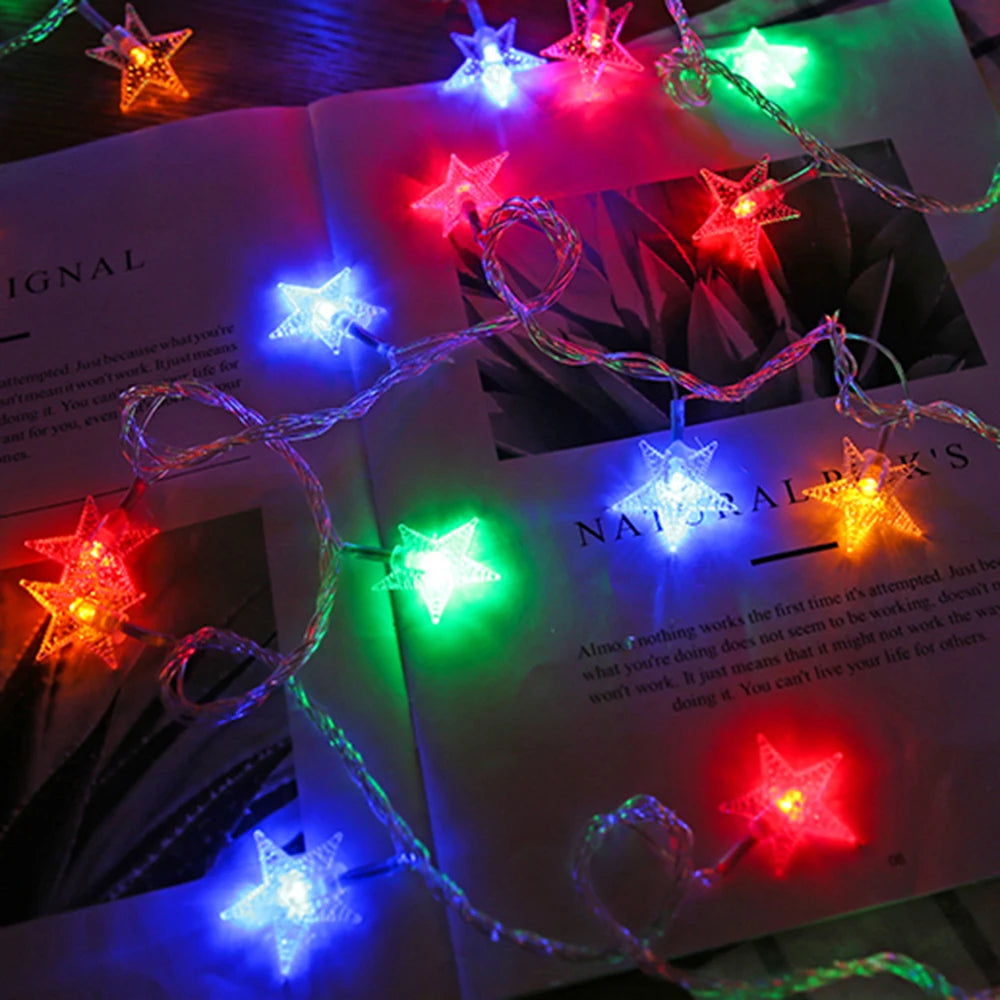 Guirlande Étoilée LED – Décoration Féerique | Minseh