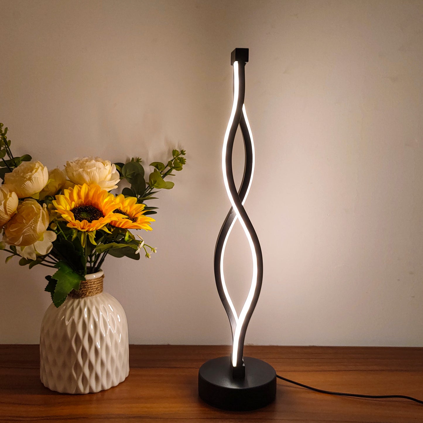 Lampe de Chevet LED – Élégance Moderne & Lumière Tactile | Minseh