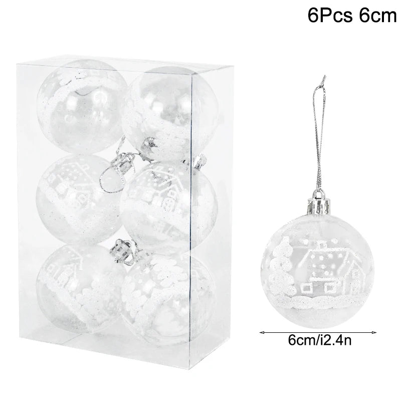 Boîte de Boules de Noël Minseh™ – Ornements Suspendus pour Sapin