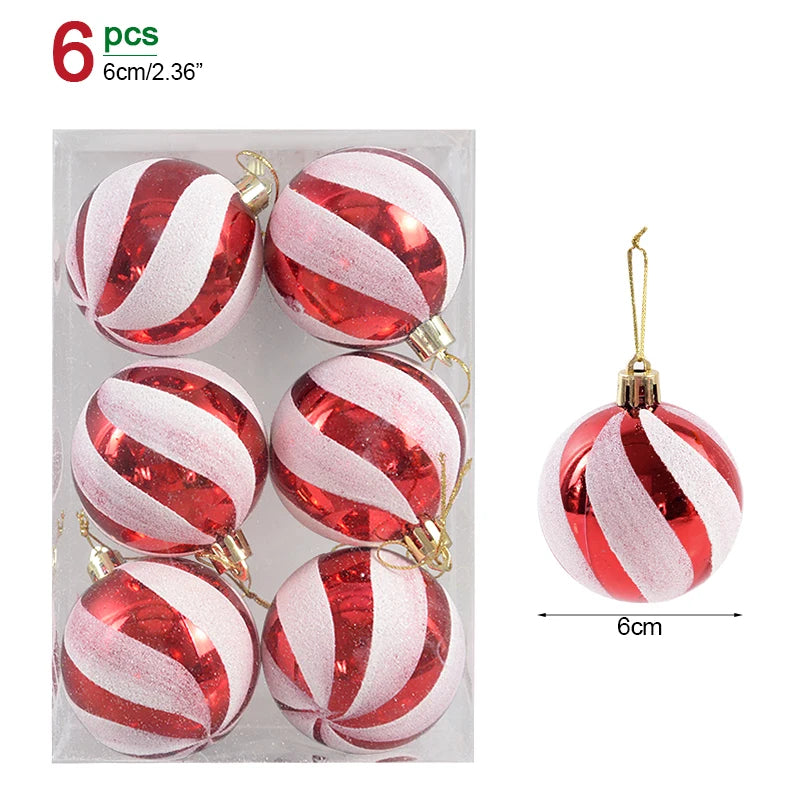 Boîte de Boules de Noël Minseh™ – Ornements Suspendus pour Sapin