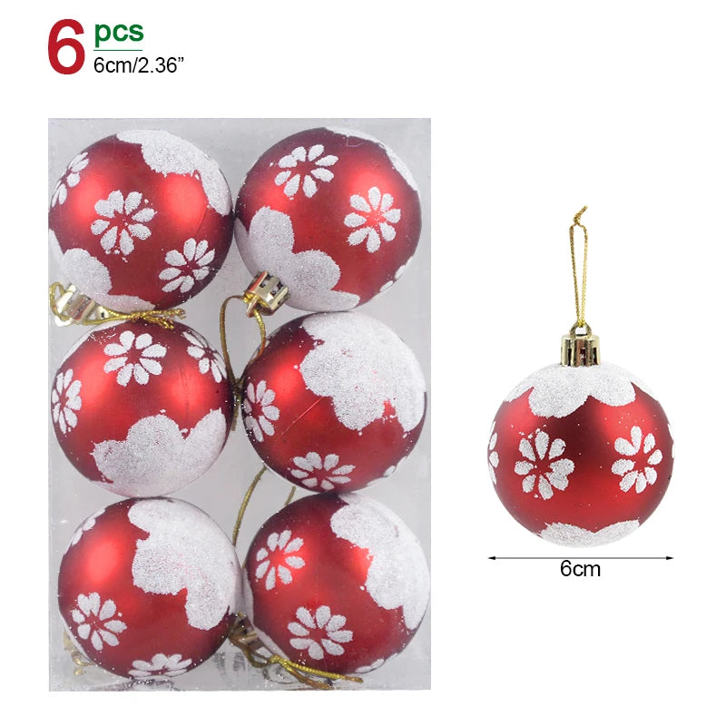 Boîte de Boules de Noël Minseh™ – Ornements Suspendus pour Sapin