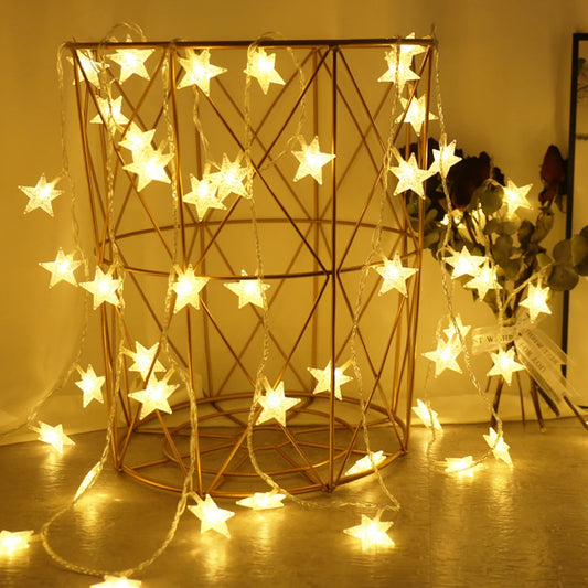 Guirlande Étoilée LED – Décoration Féerique | Minseh