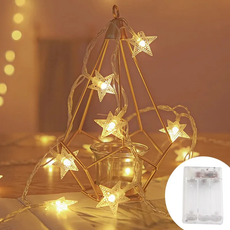 Guirlande Étoilée LED – Décoration Féerique | Minseh