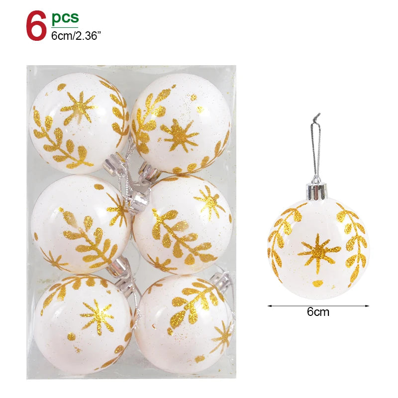 Boîte de Boules de Noël Minseh™ – Ornements Suspendus pour Sapin