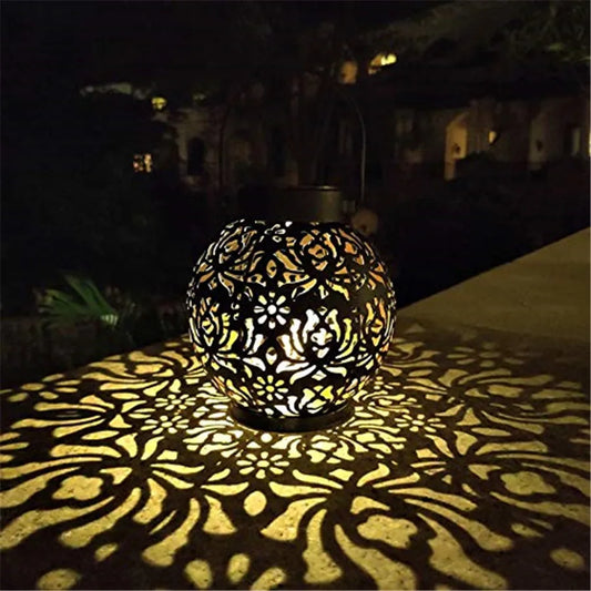 Lanterne Solaire Extérieure à LED – Décoration &amp; Éclairage Automatique | Minseh