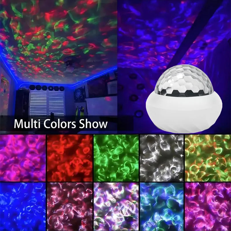 Projecteur Aurora™ – Aurore Boréale RGB 360° | Minseh